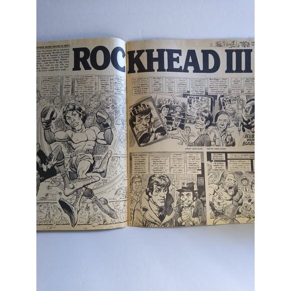 Mad Magazine #235 Rocky 3 The Facts Of Life Comic Book Dec 1982 Humor Satire - Picture 3 of 5